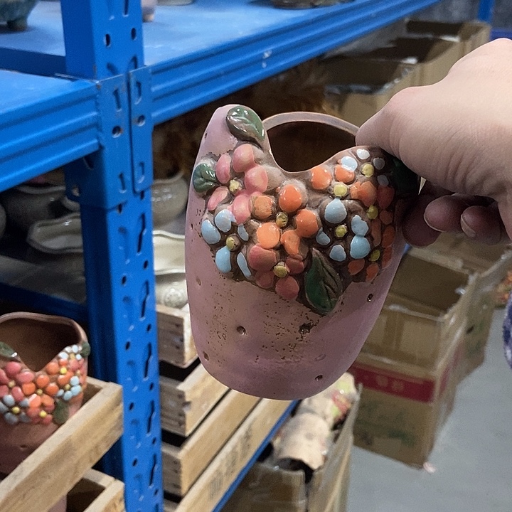 花盆单场满9.9发货9×13粉