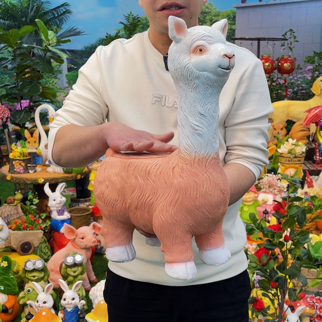 红陶花园庭院摆件