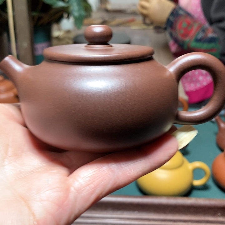 用***4汉圆150cc原矿紫泥手工制作