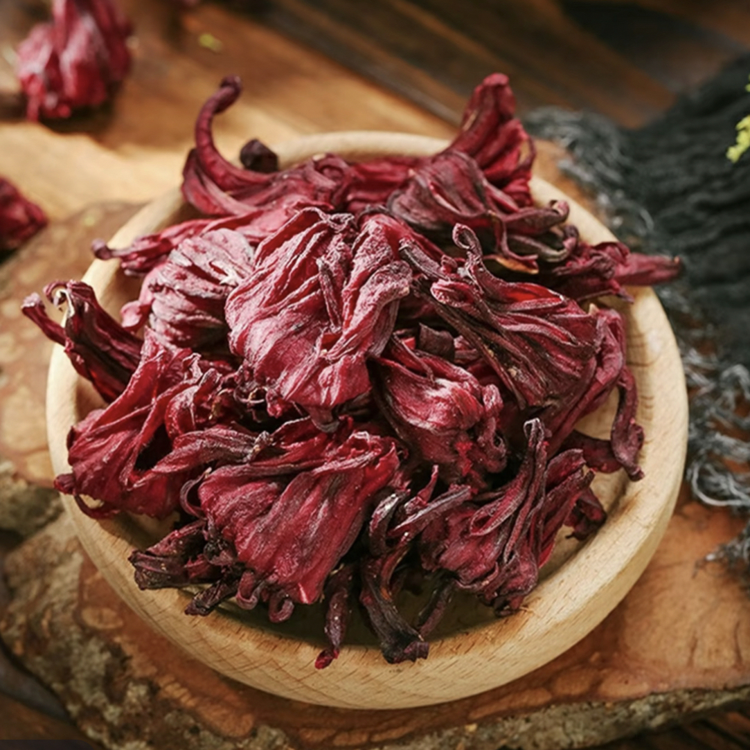 归山人阿磊湖南走乡村洛神花菜干