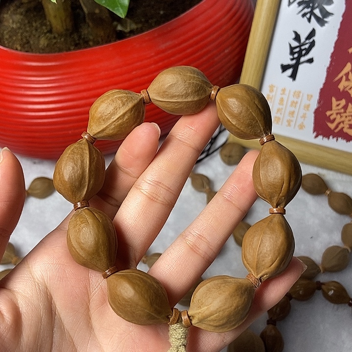 手串/手链橄榄核梅林铁核2028三花