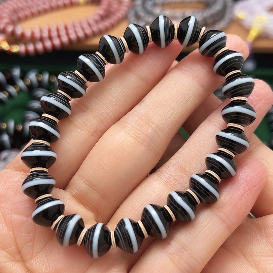 玛瑙/玉髓合金手串