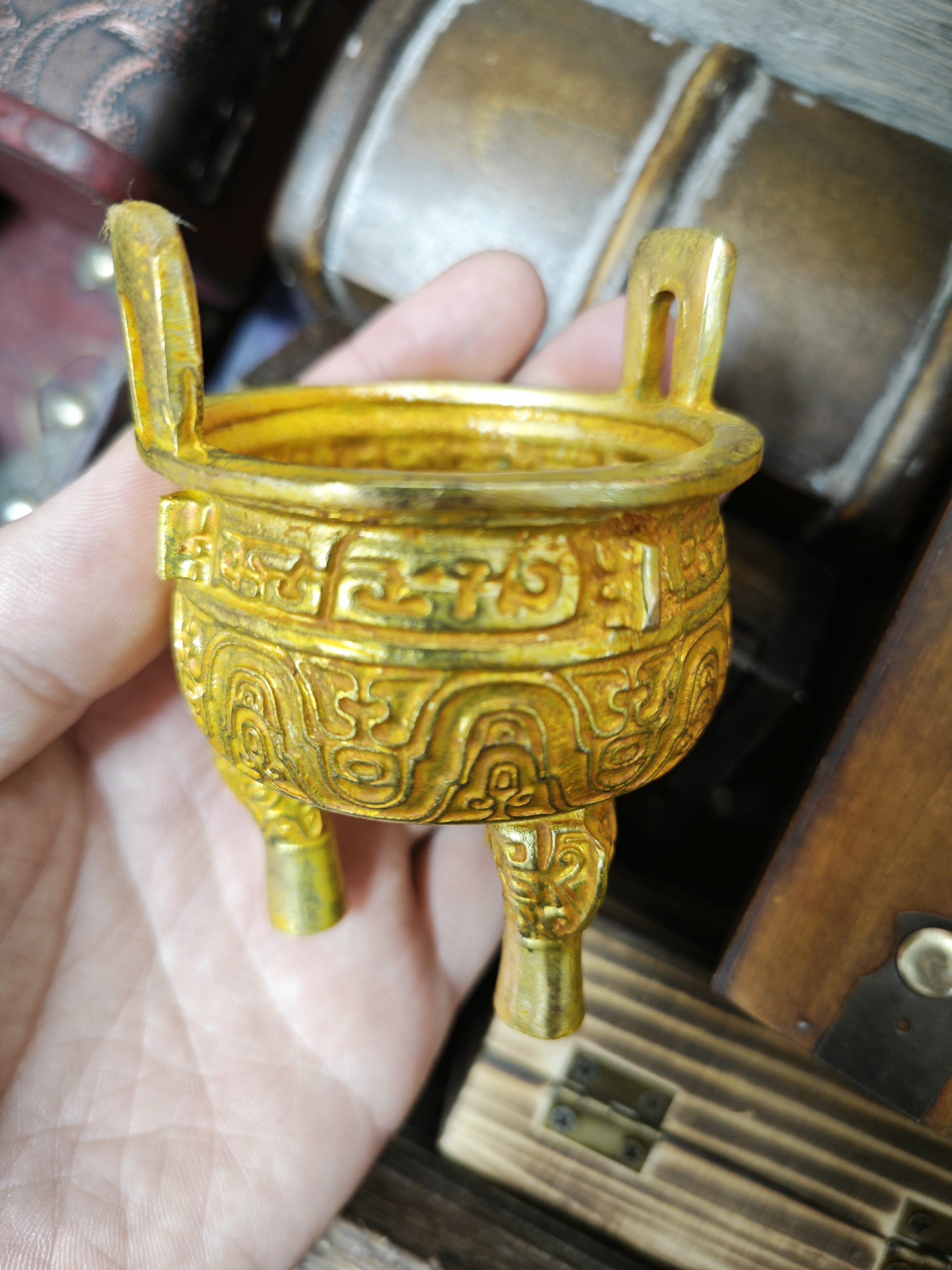 67  一个家居饰品现代仿古摆件