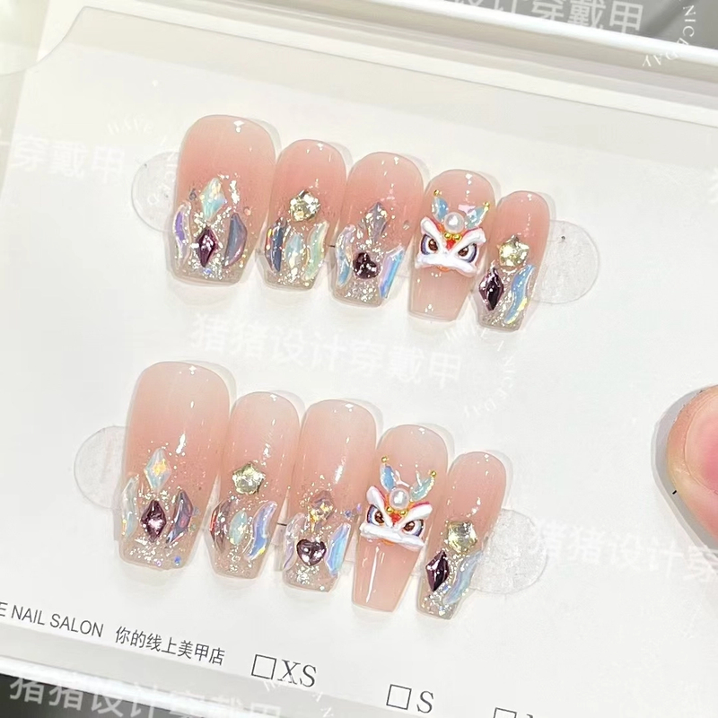 【醒狮添财】腮红醒狮新年气质款穿戴甲X