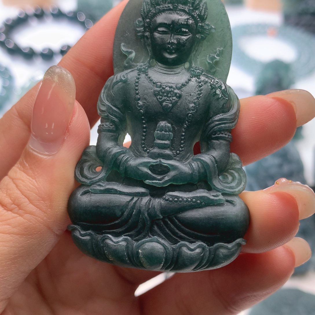 未镶嵌定制翡翠毛货不退不换