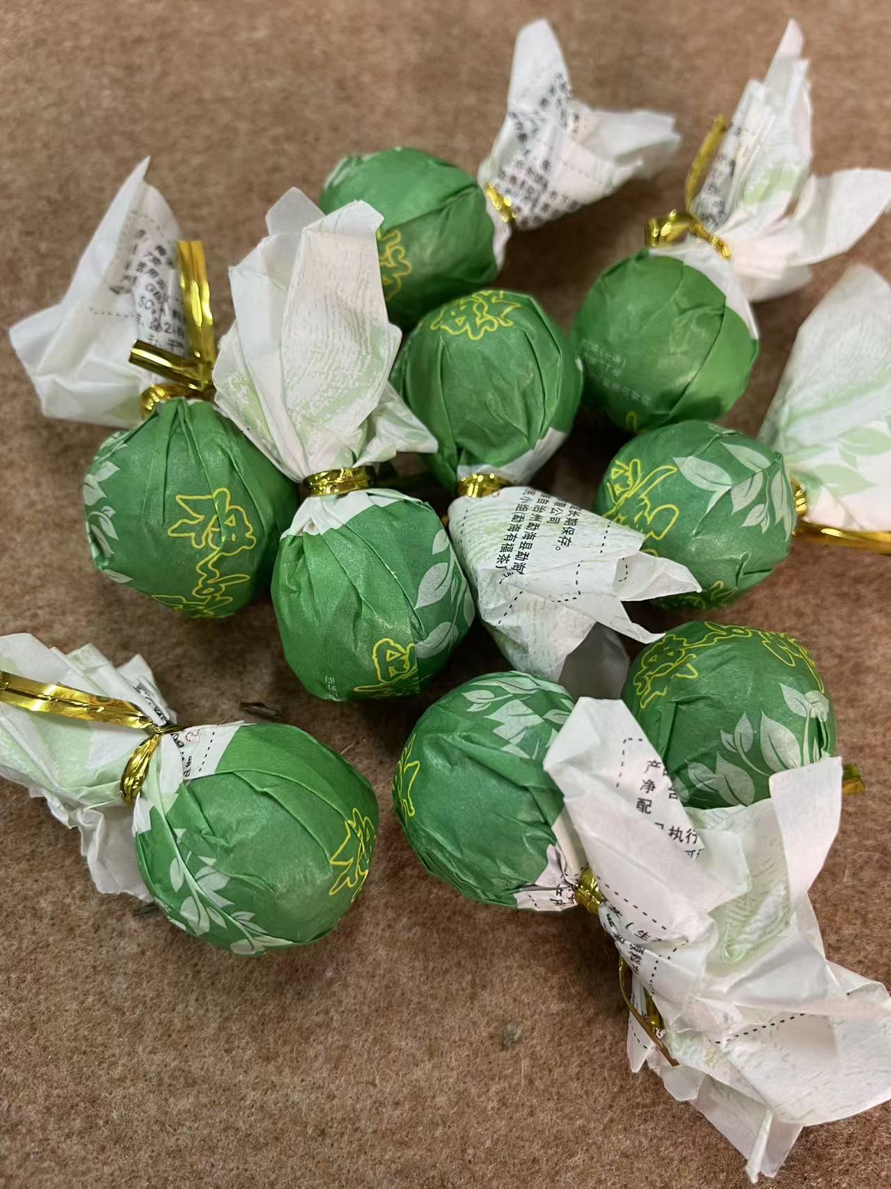 2022年梅子箐龙珠普洱生茶 150g