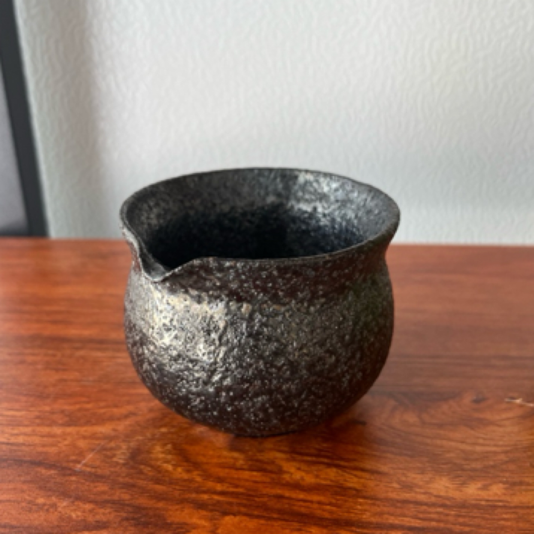 荥经黑砂茶具公道杯