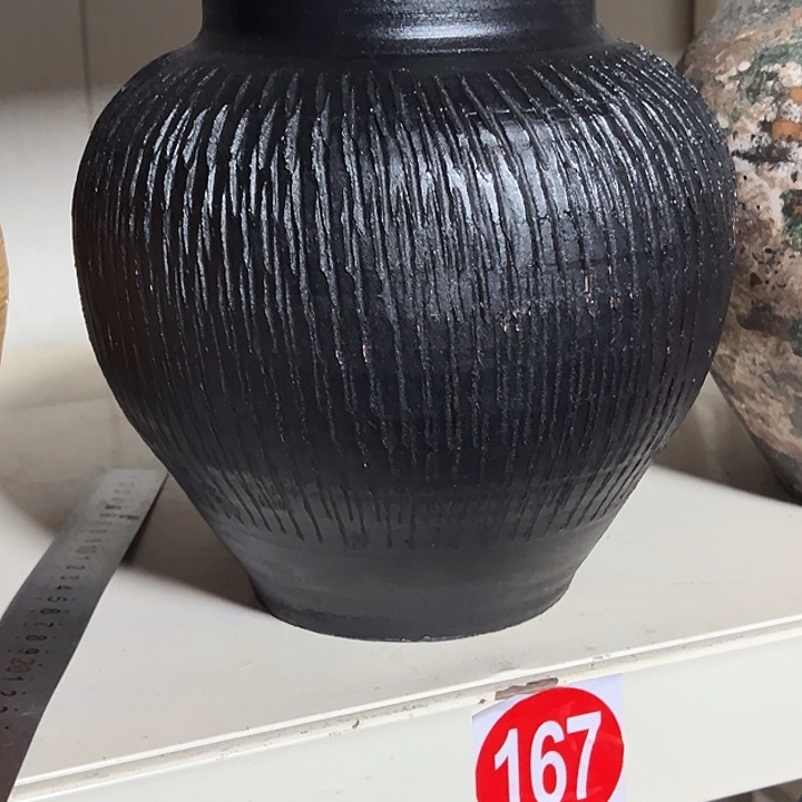 黑色坛子高20口11默认打孔