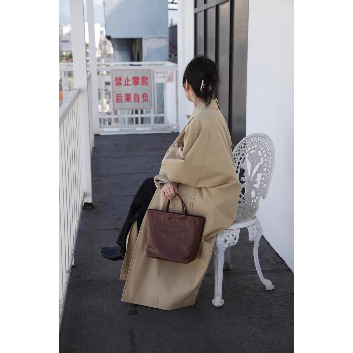 真皮手提托特包头层植鞣牛皮休闲简约通勤大容量软皮购物袋单肩包