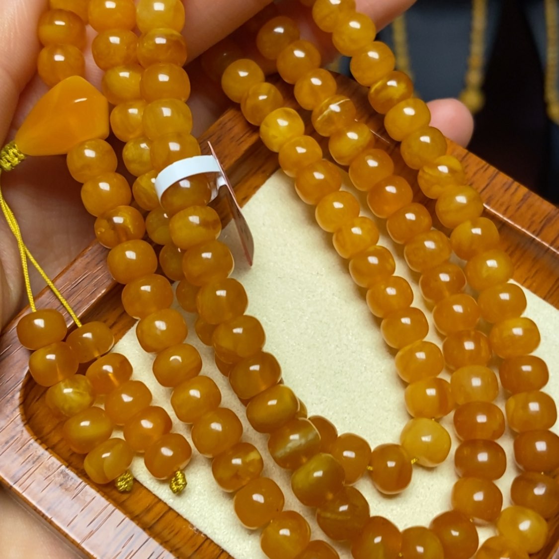 【闪购商品】蜜蜡手链未镶嵌手串