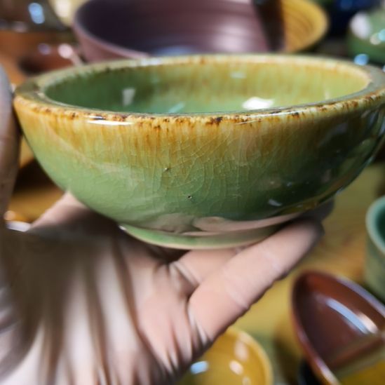 c***葱瓷片磁州窑五厂盘碗壶杯有瑕疵