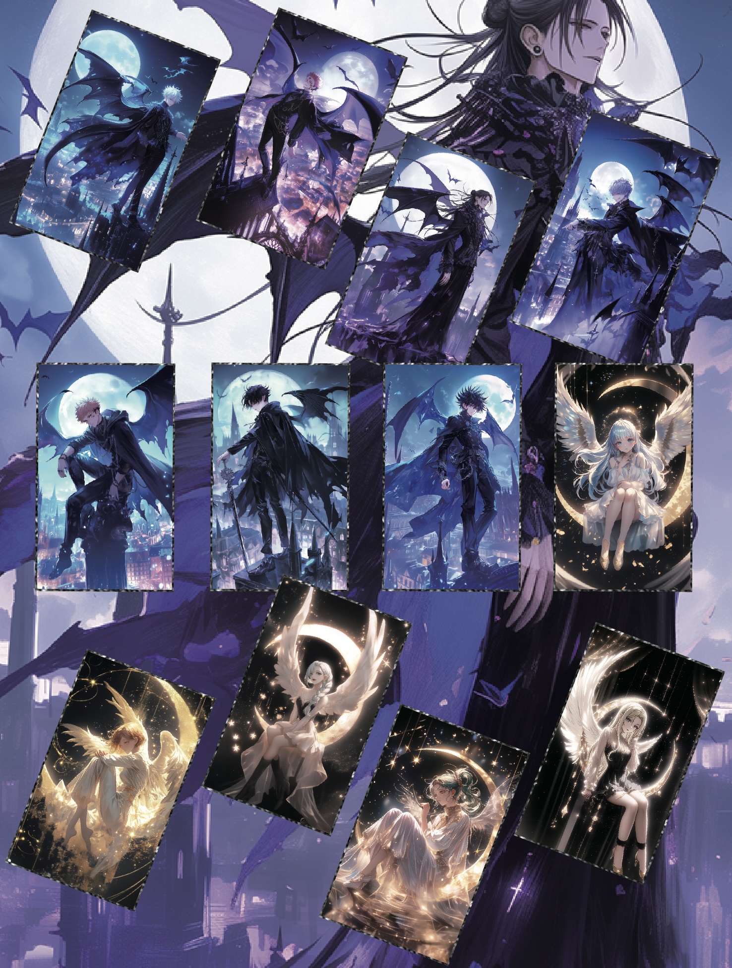 锦趣文创《咒术回战》收藏色纸第二弹《恶魔的凝视》