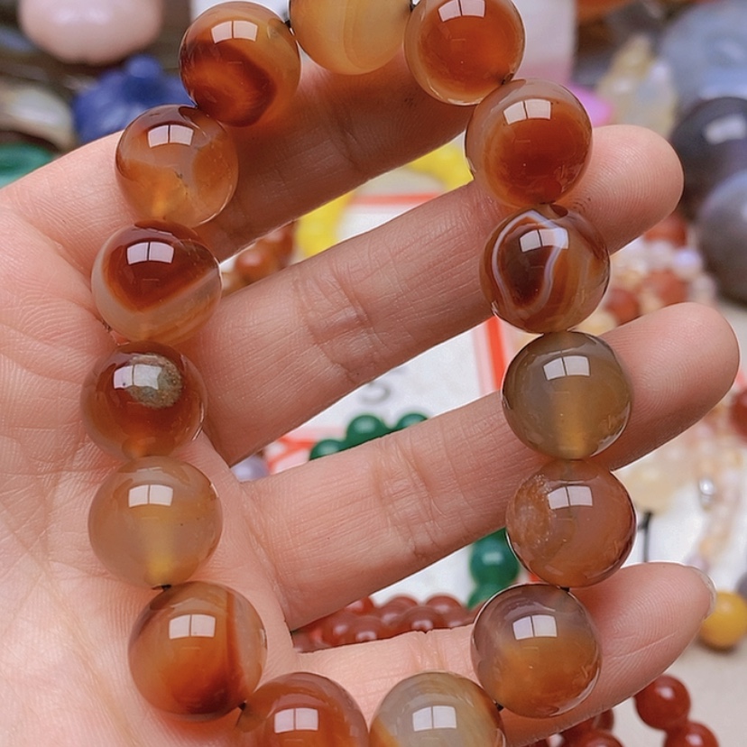 【闪购商品】未镶嵌玛瑙/玉髓珠宝半成品百*阁