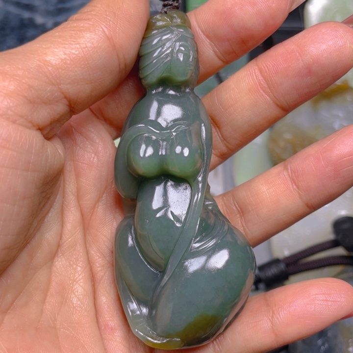 和田玉挂件未镶嵌