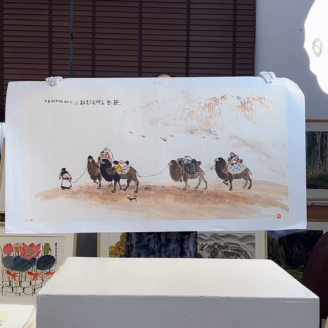 版画耿玉琨亲签限量版画s