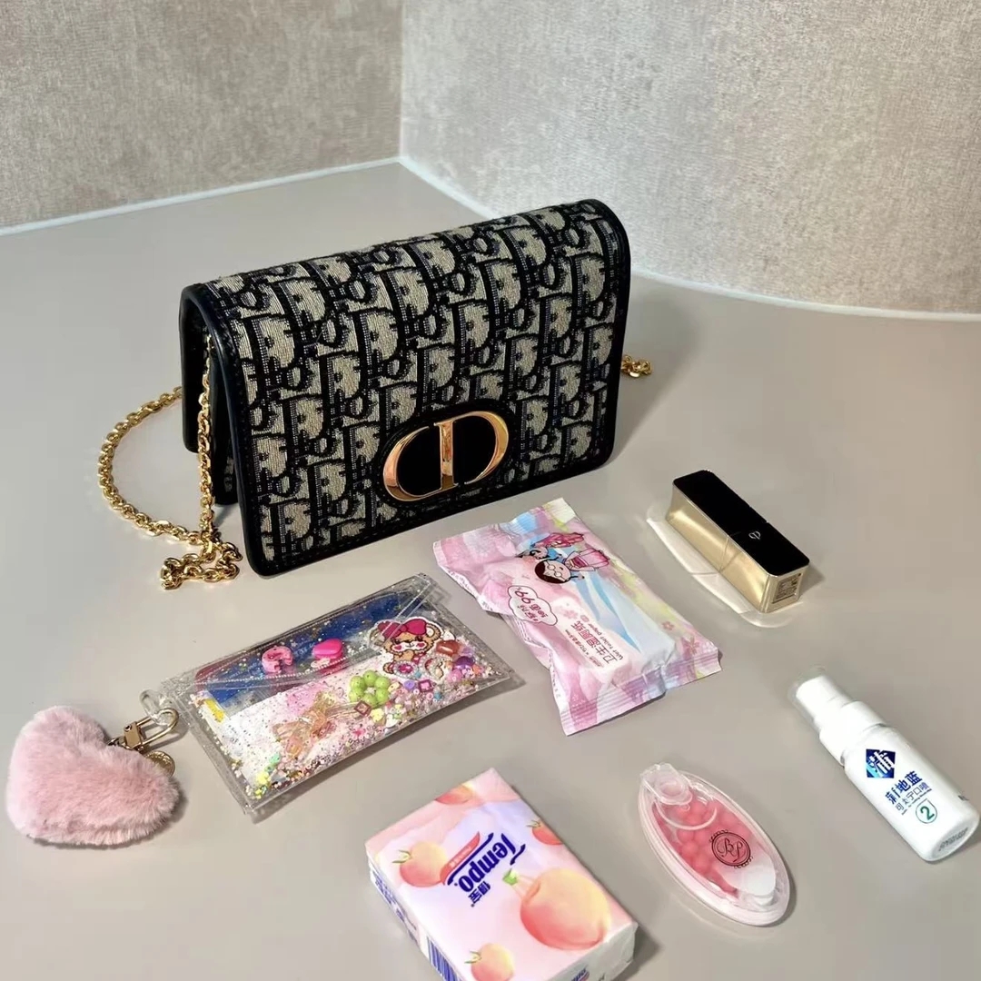 99新 DIOR/迪奥 蒙田woc二合一老花/优品