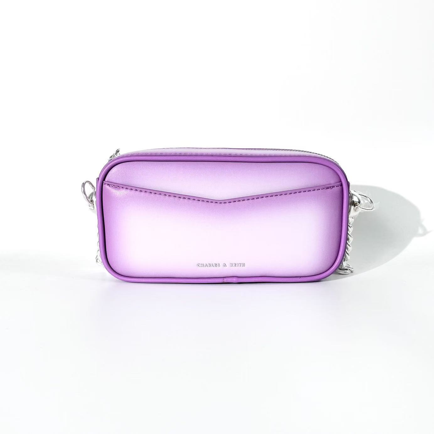 80782010紫色S时尚女士单肩斜挎包