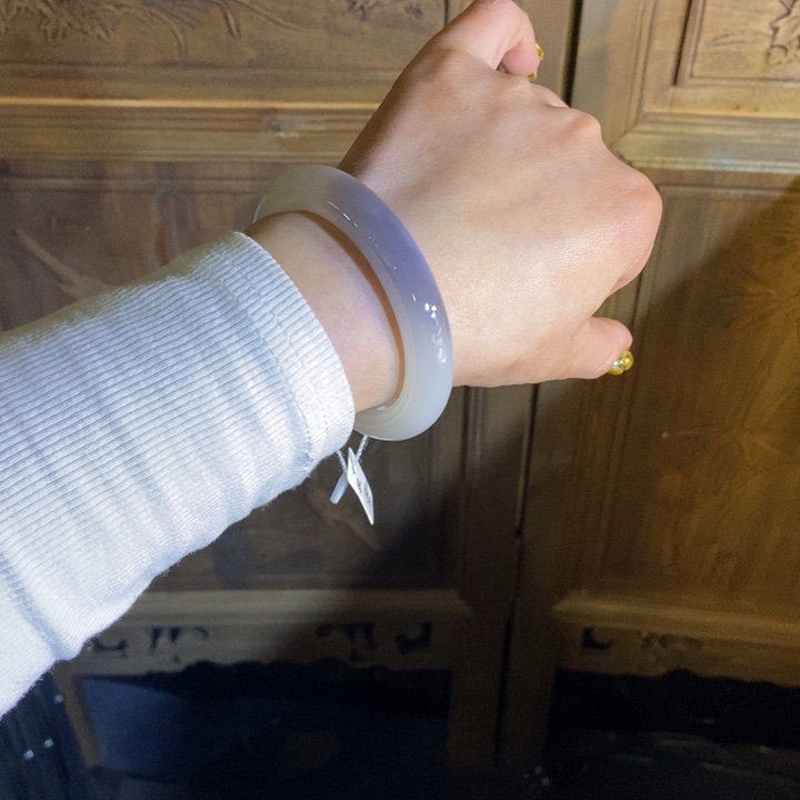 和田玉手镯未镶嵌A*n