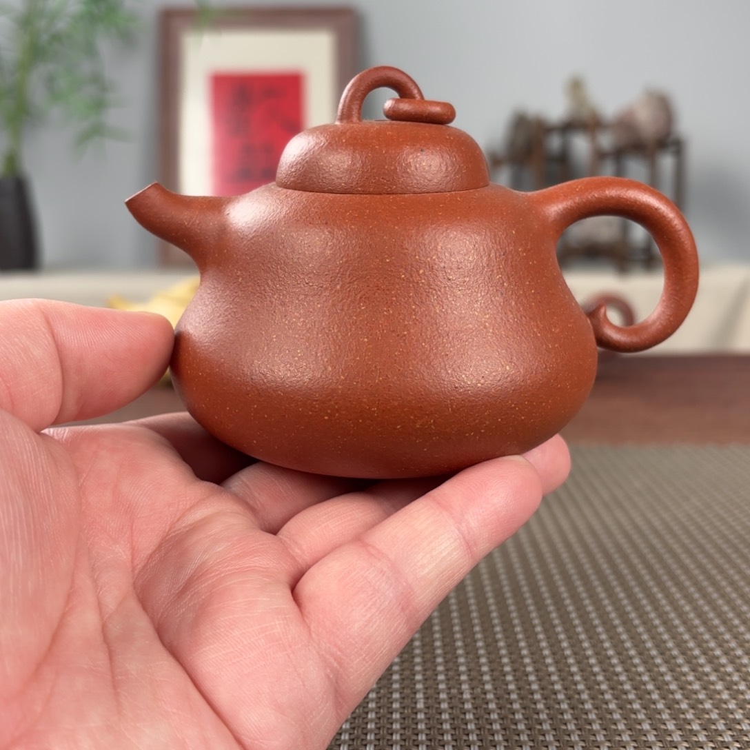 紫砂茶壶黄龙山原矿紫砂壶