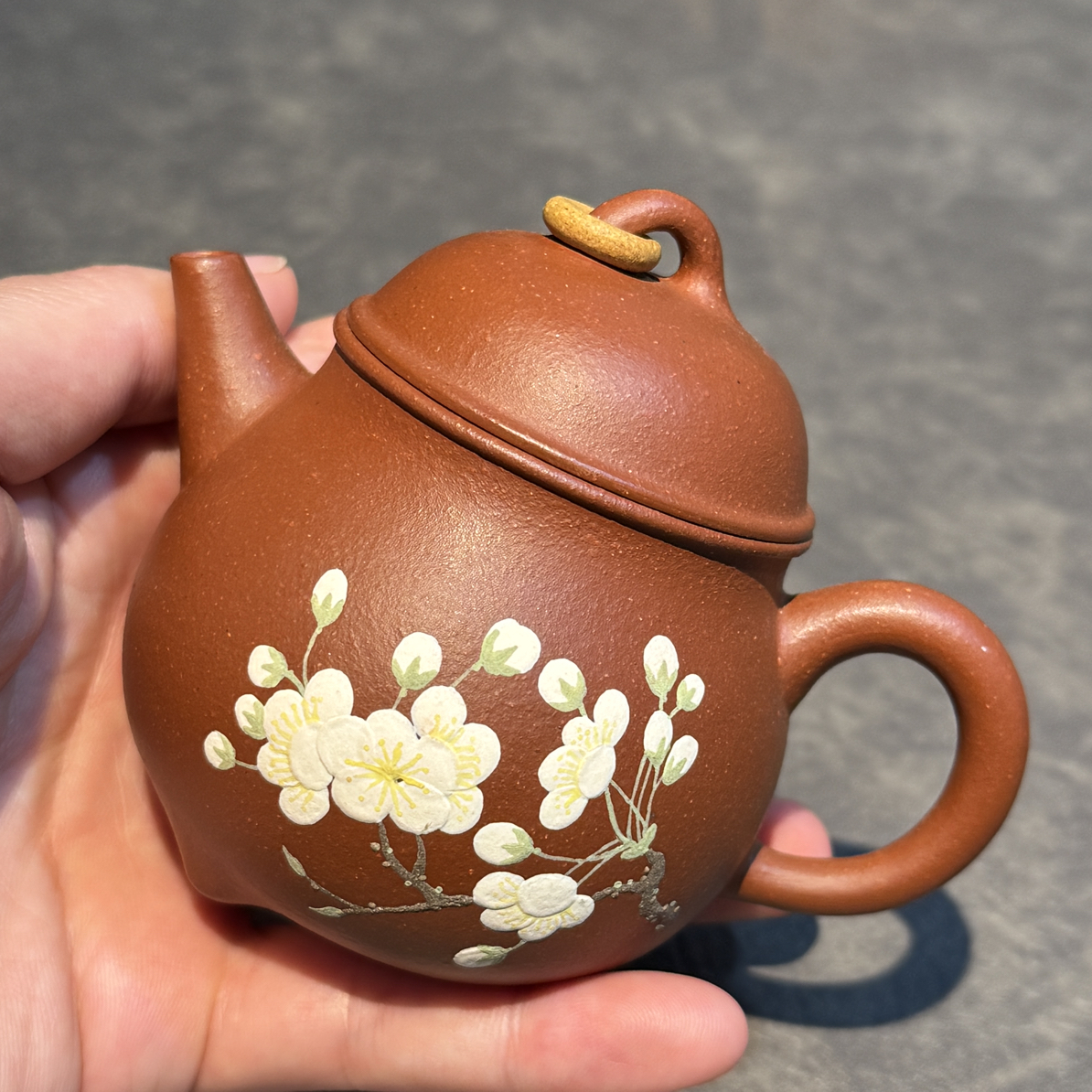 原矿降坡泥140cc花语小壶宜兴泡茶紫砂壶