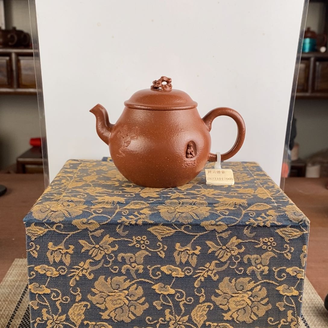 紫砂茶壶宜兴紫砂工艺美术精品