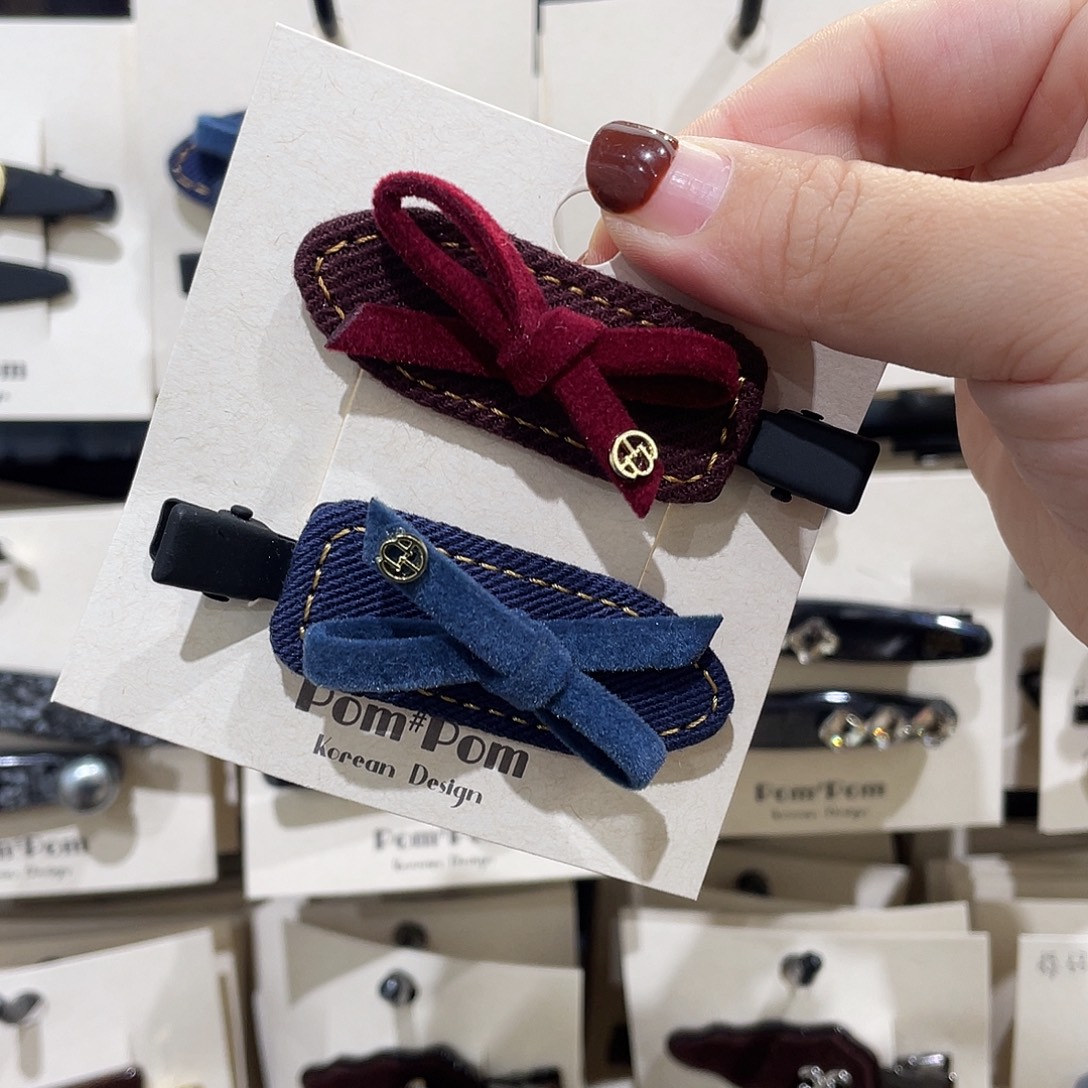 布艺非金属无痕夹