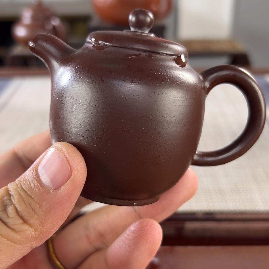 紫砂微瑕茶壶茶壶