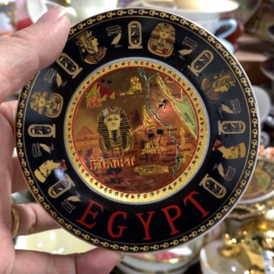 瓷片陶瓷挂盘直径10厘米