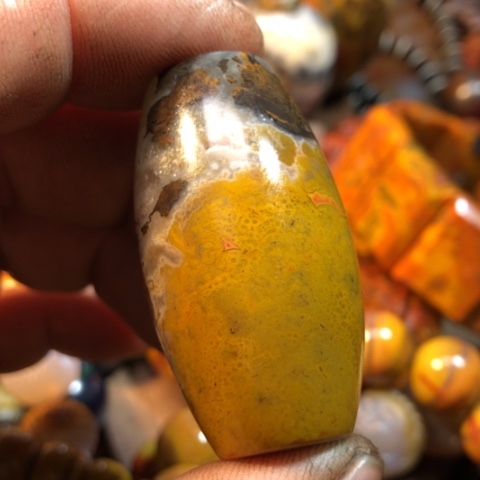 玛瑙/玉髓手链合金易*