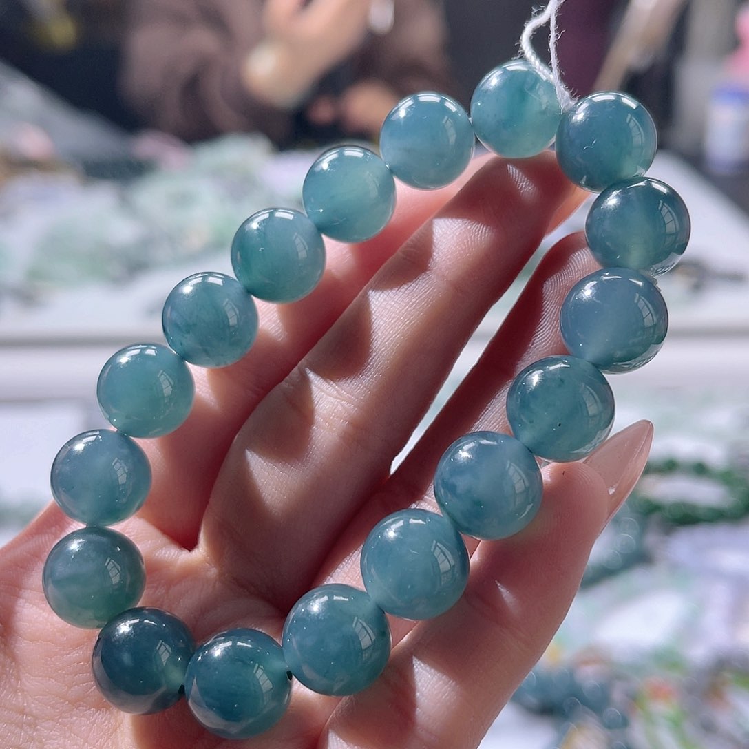 翡翠手串未镶嵌手串