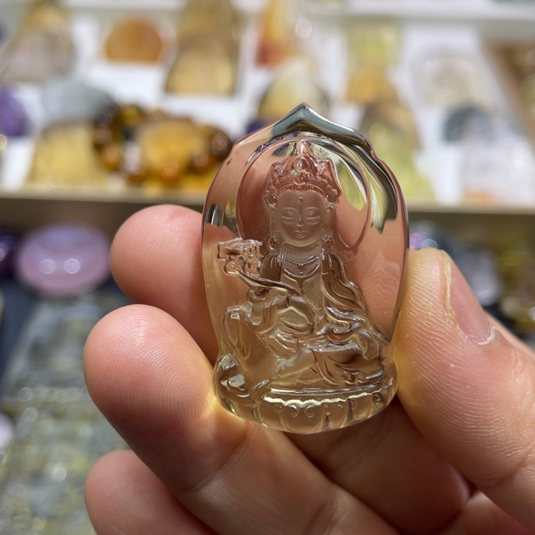 水晶颈饰未镶嵌定制