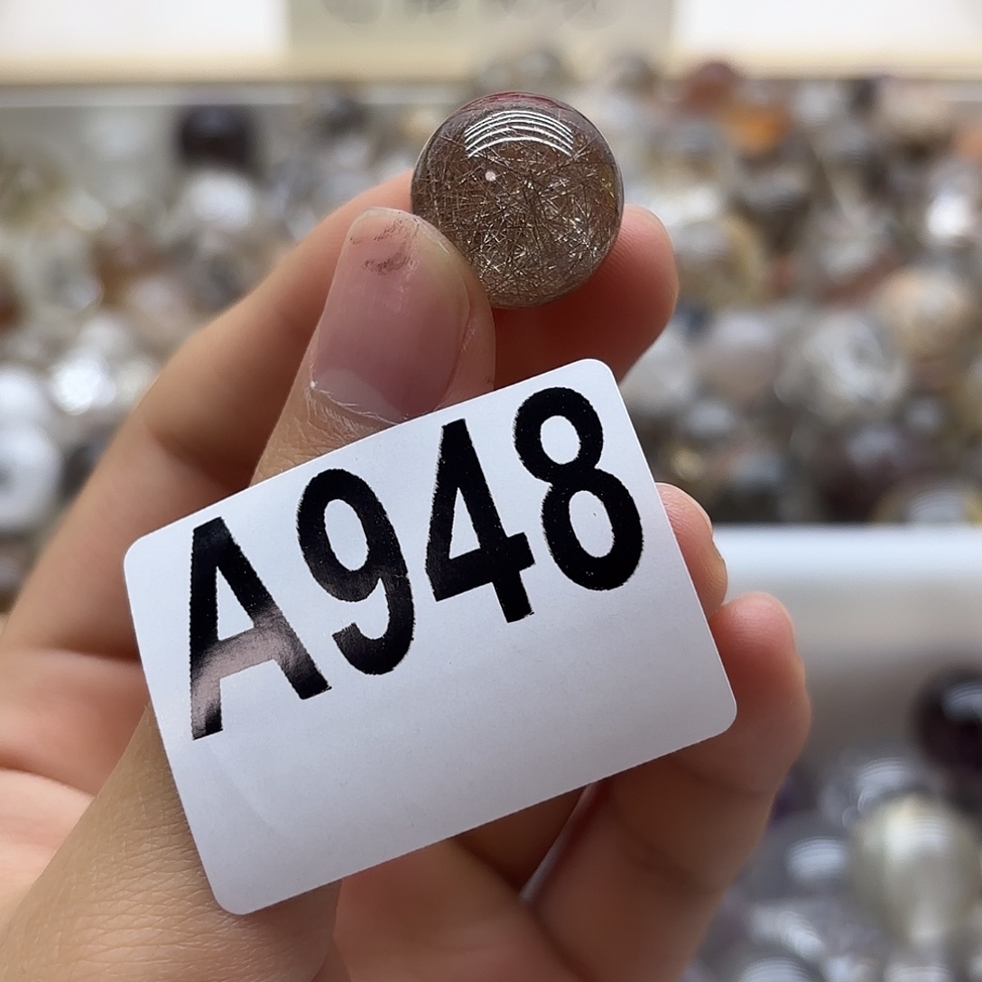 波***兔水晶珠宝半成品未镶嵌948