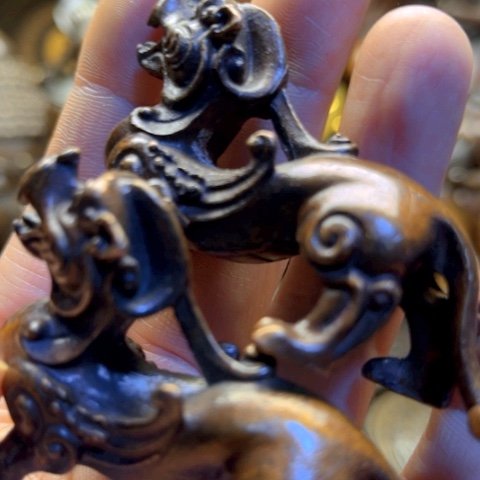 铜材质文玩办公家具摆件