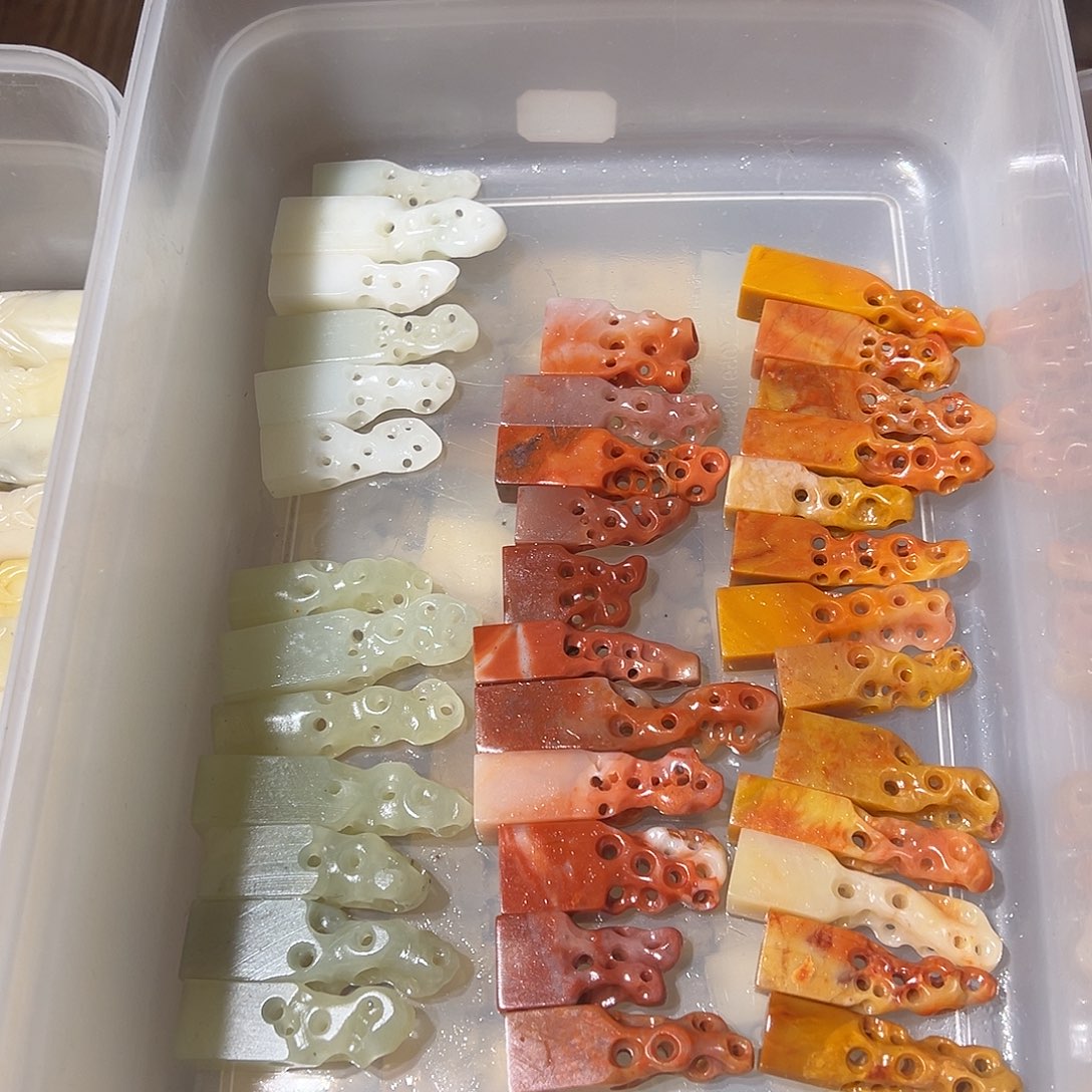 寿山石随机批发10个