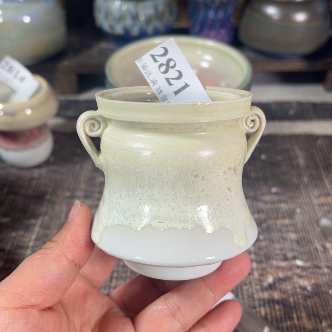 红陶景德镇手工花盆