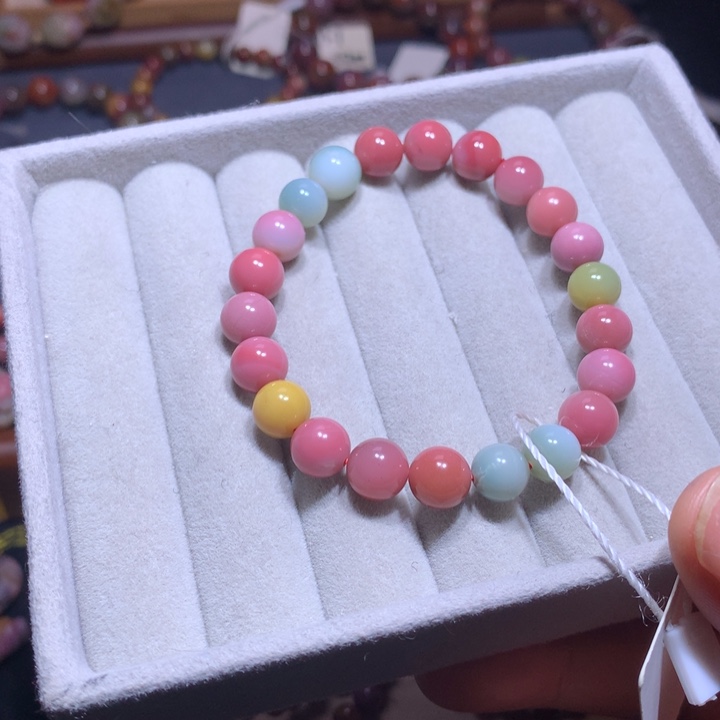 玛瑙/玉髓未镶嵌手链盐源玛瑙