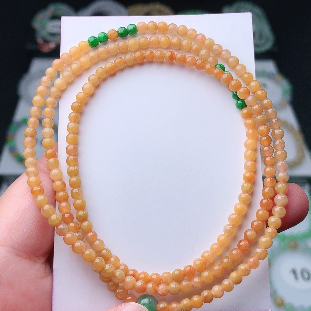 翡翠手串未镶嵌翡翠