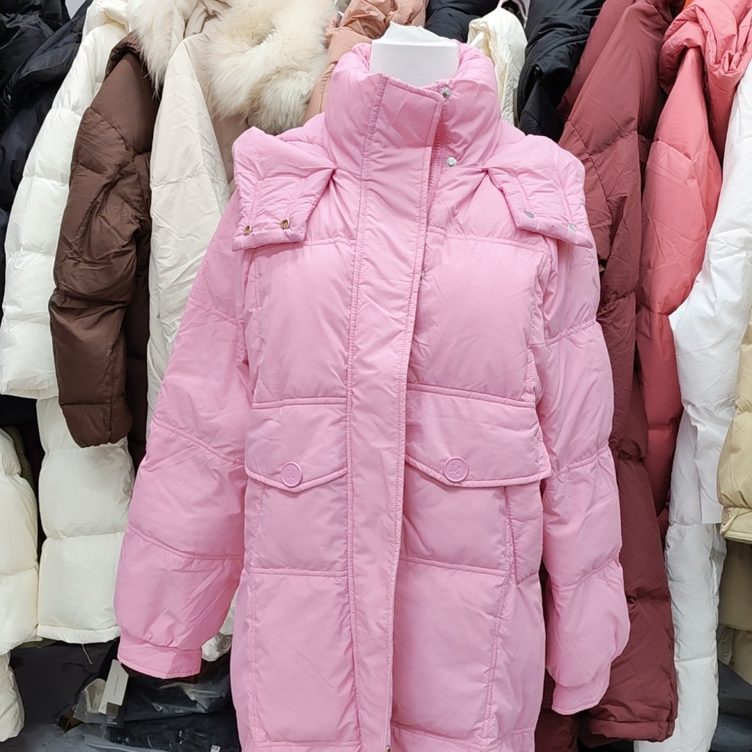 女中长款薄款连帽常规长款时尚亲子百搭潮流秋冬冬季