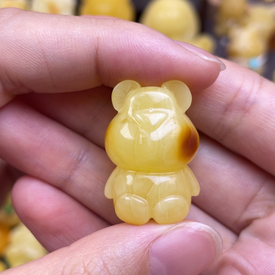 未镶嵌琥珀裸石蜜蜡
