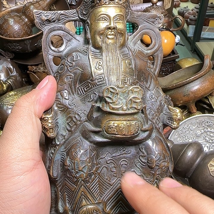 铜器办公室茶室摆件