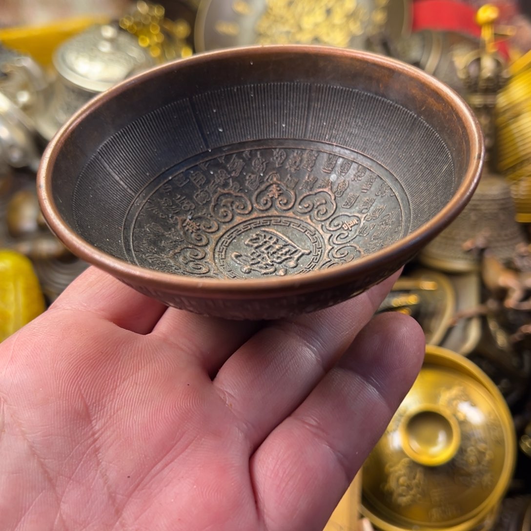 茶壶香炉铜器摆件