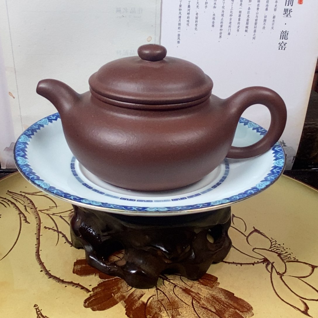 紫砂茶壶K全手底槽清袁