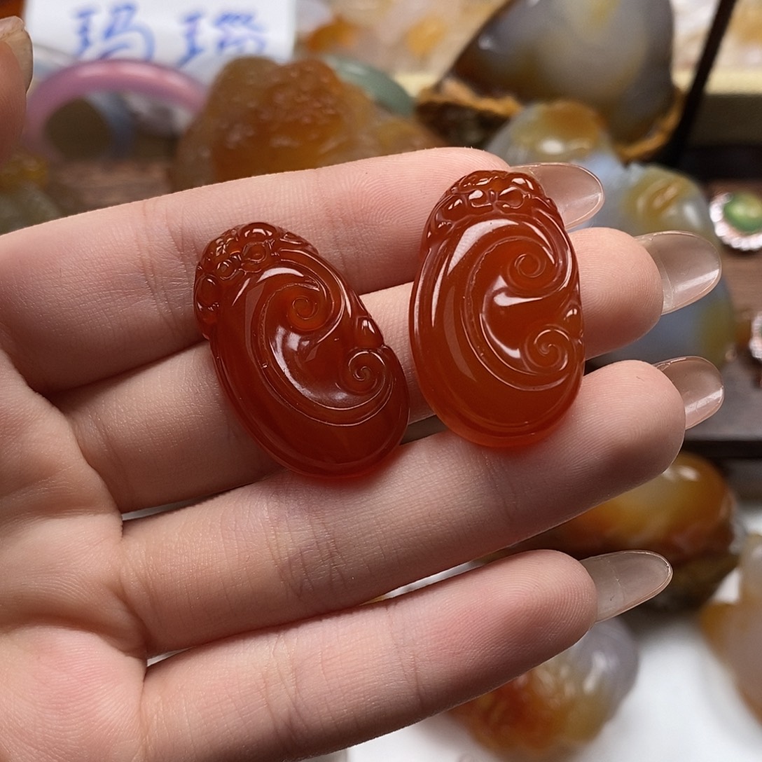 玛瑙/玉髓未镶嵌颈饰