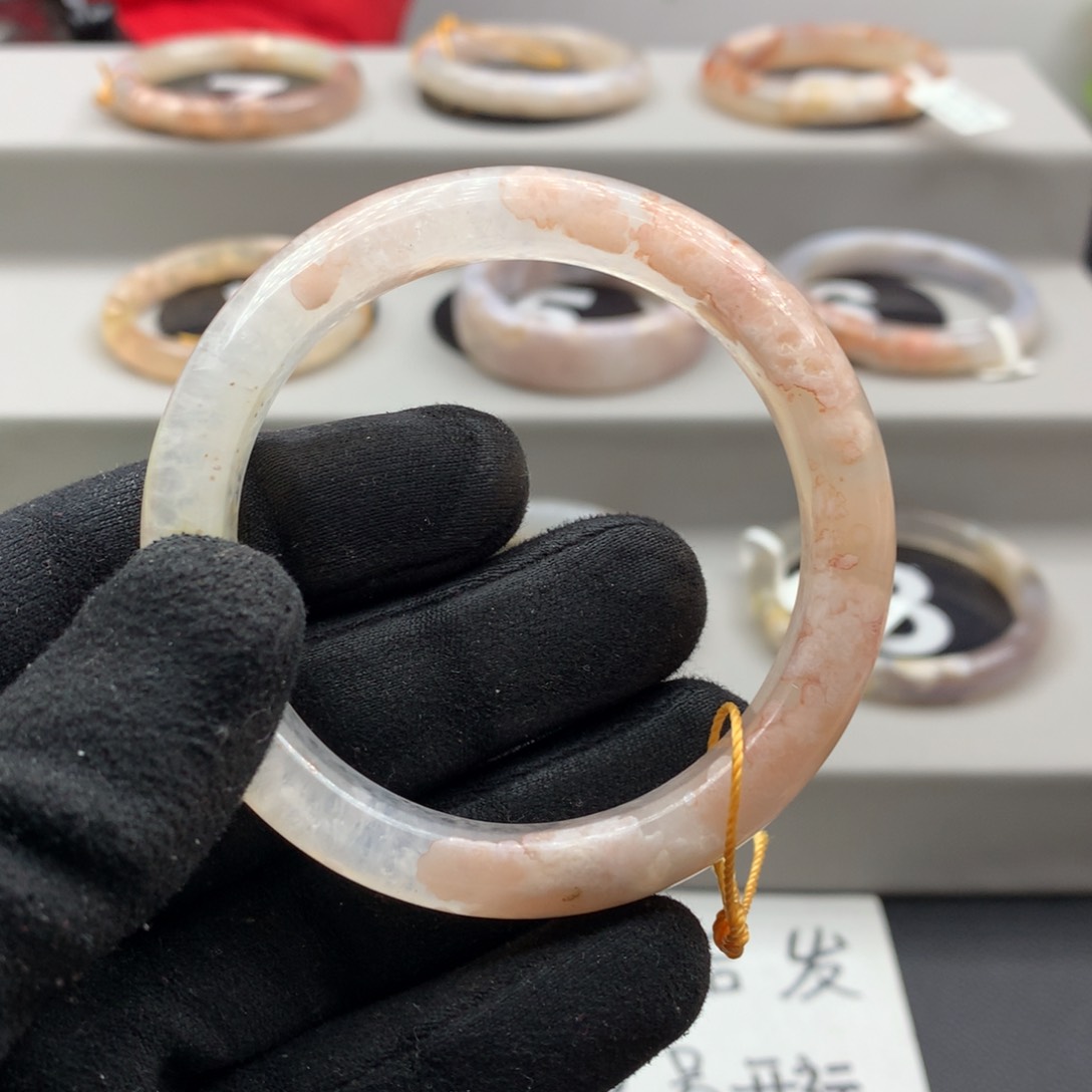 玛瑙/玉髓手镯合金O*O