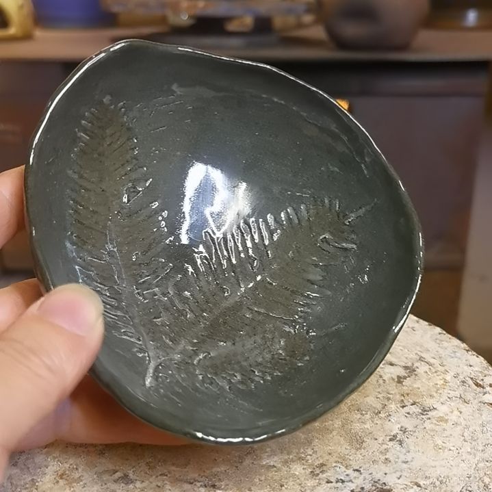 盘手工高温原矿窑变