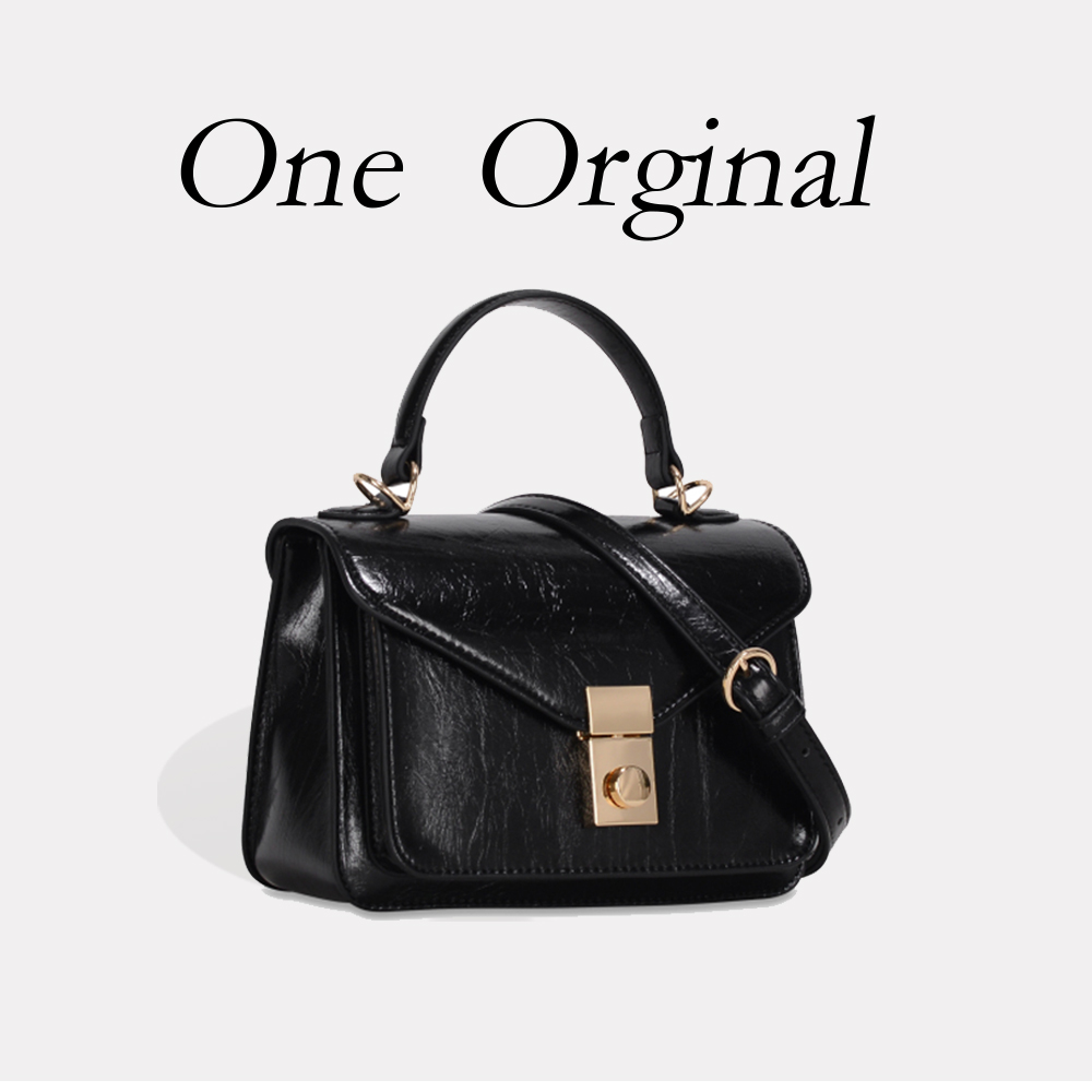 【一OneOirginal】GQ-8862-黑色斜挎女包-一一One Oirginal