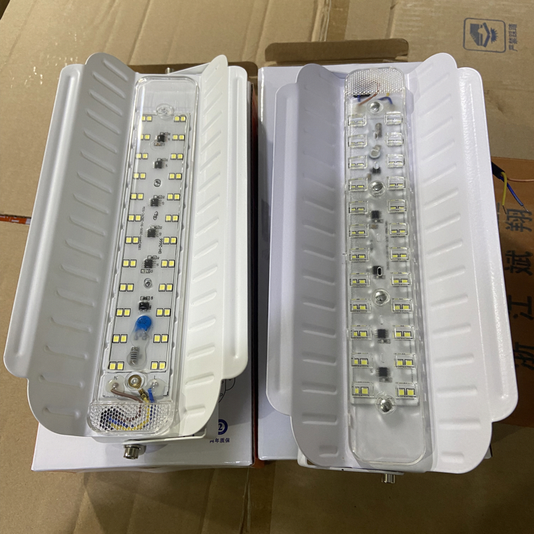 【发2盒款式随机】50W白光220V烤漆白铝合金碘钨灯