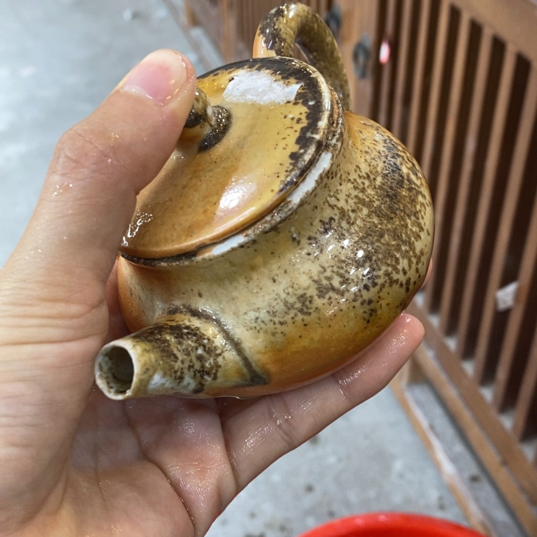 陶园柴烧 精品高货44瑕疵磕到了 锁不了 120Cc