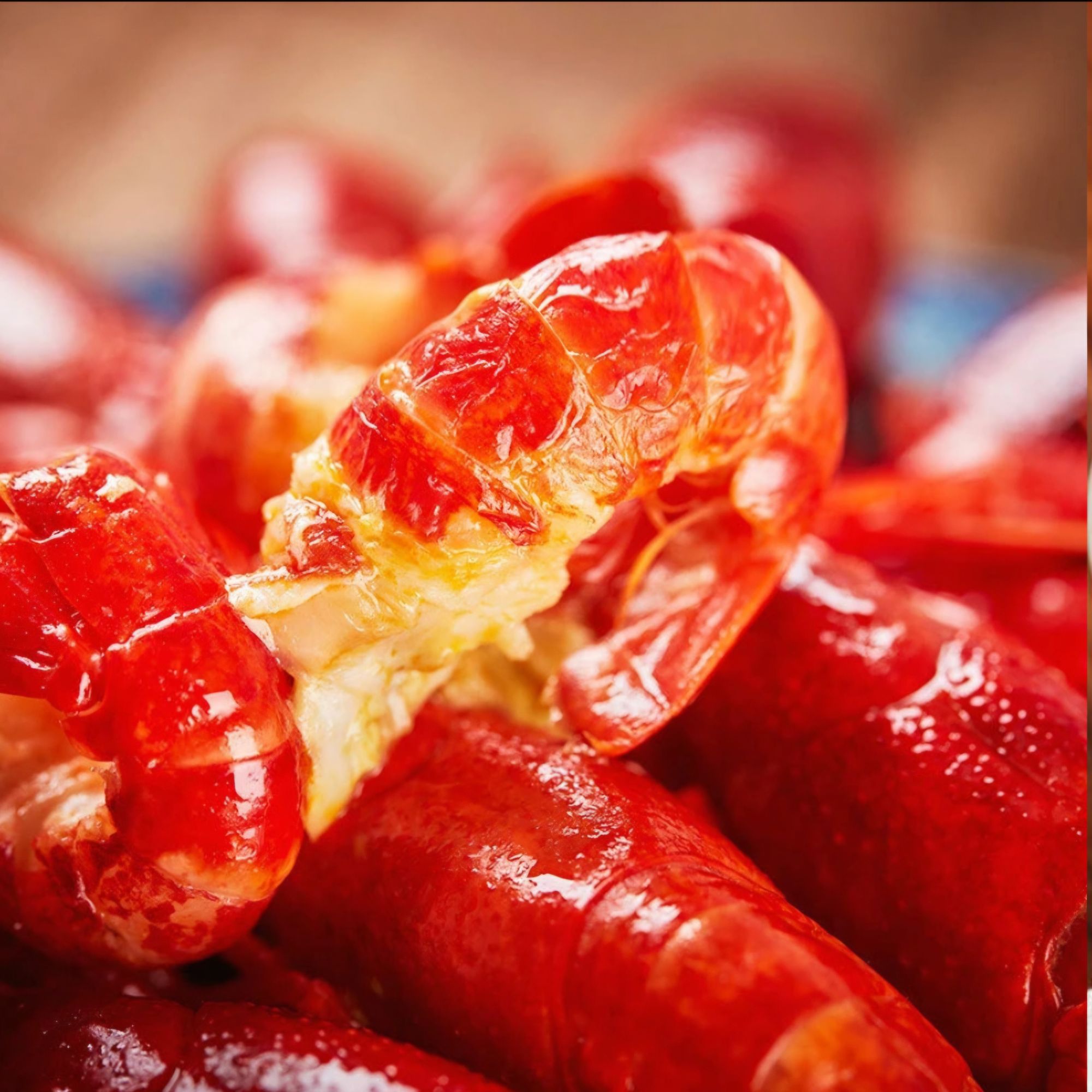 5包五斤当季新虾小龙虾当季虾尾1斤/包100-130粒/斤到手五包龙虾尾海鲜