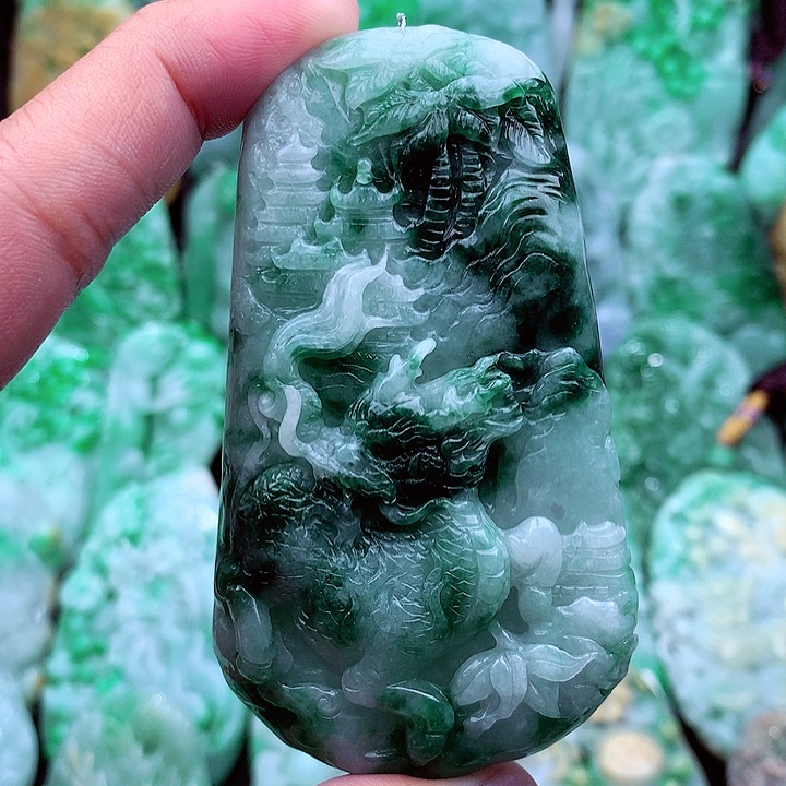 翡翠吊坠(不含链)未镶嵌